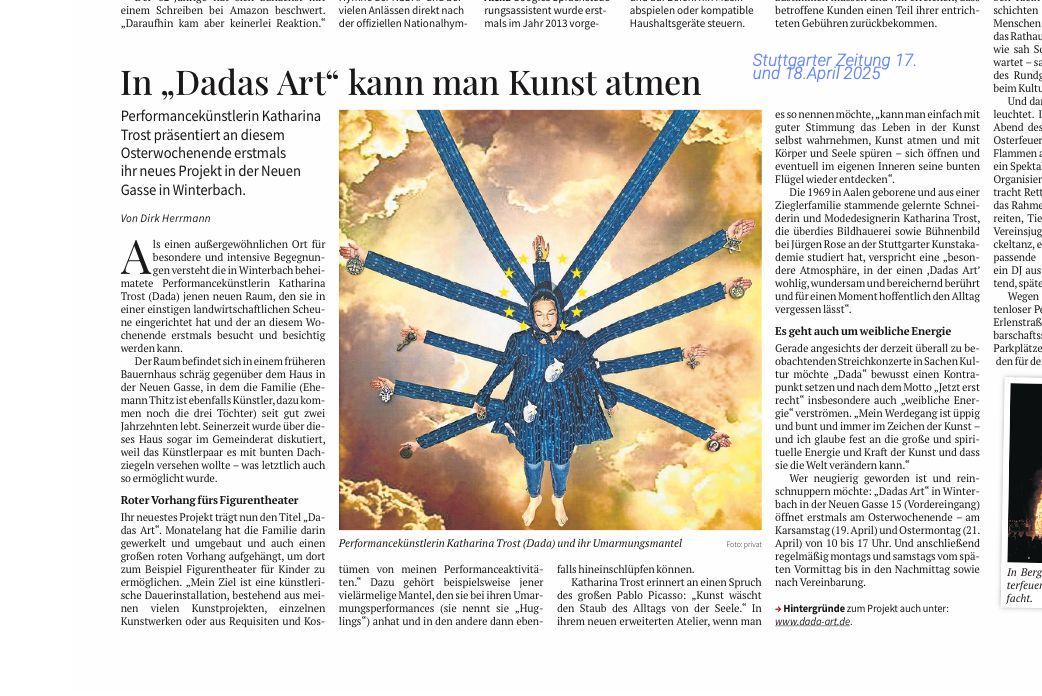 Stuttgarter Zeitung 17. und 18.April 2025 Stuttgarter Zeitung 17. und 18.April 2025